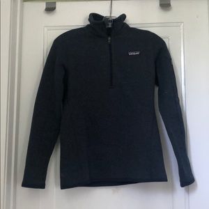 Navy Blue Patagonia Quarter Zip